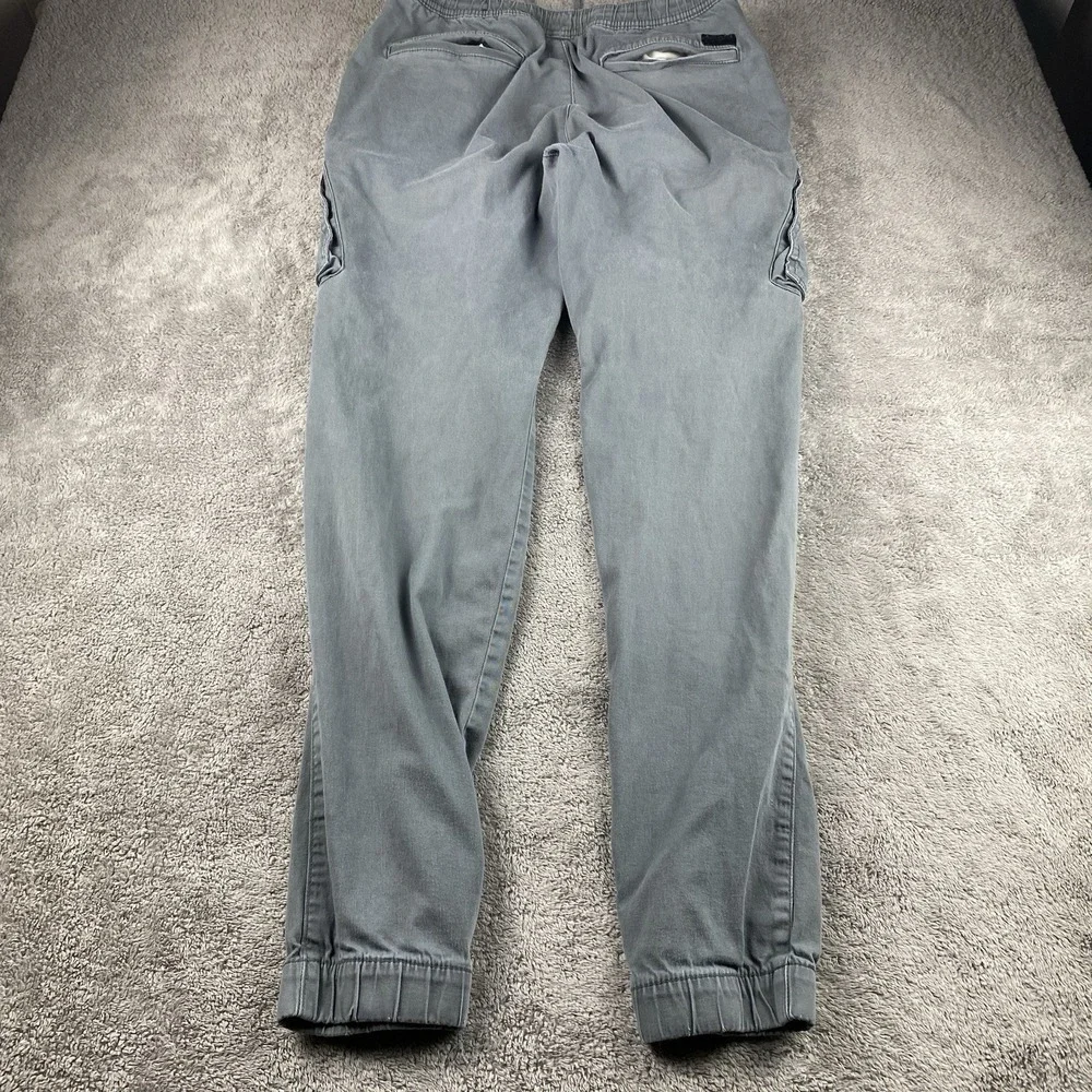 Hollister Stacked Skinny Jogger Mens Large Gray Advanced Stretch
